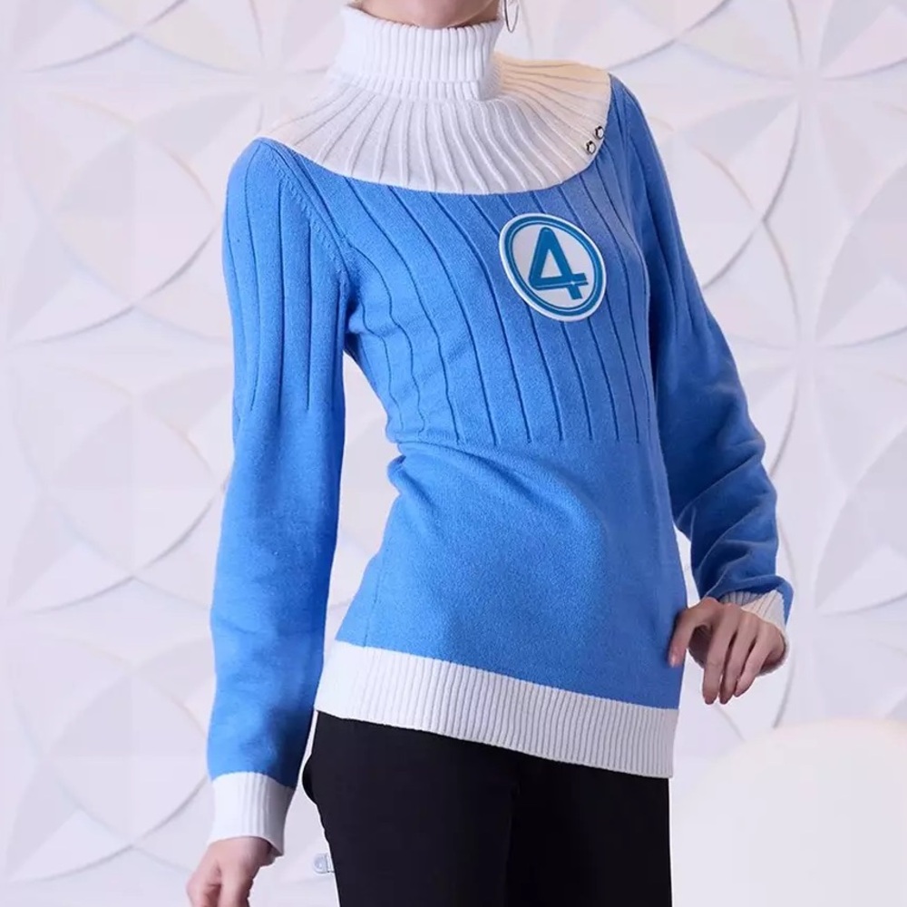 Marvel The Fantastic Four: First Steps Sue‎ Storm Uniform Sweater Hot Topic